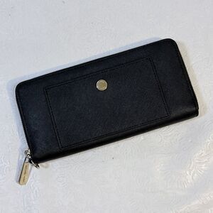 Michael Kors Pebbled Black Leather Wallet